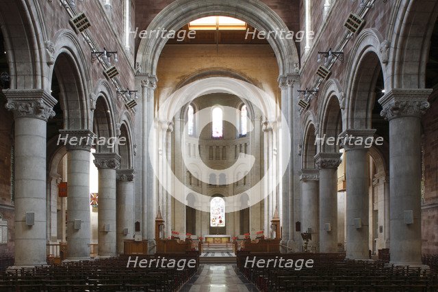 Interior of St Anne's Cathedral, Belfast, Northern Ireland, 2010.
