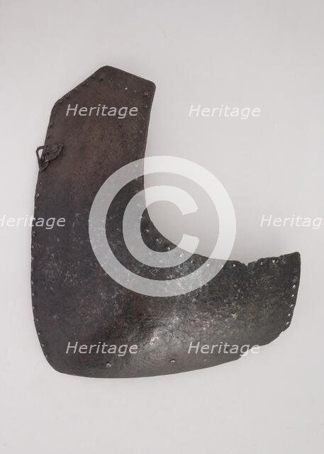 Left Breastplate from a Brigandine, Italian, ca. 1400-1425. Creator: Unknown.