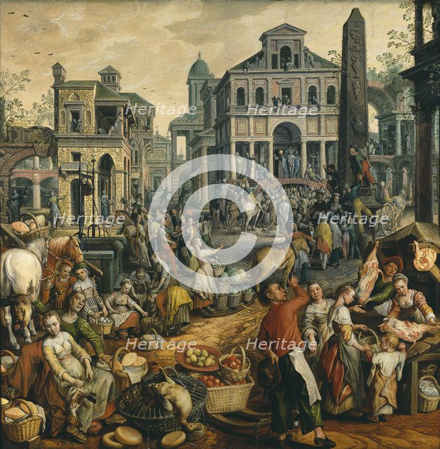 Market Scene with Ecce Homo, 1565.