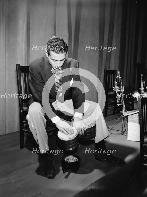 Portrait of Jack Costanzo, 1947 or 1948. Creator: William Paul Gottlieb.