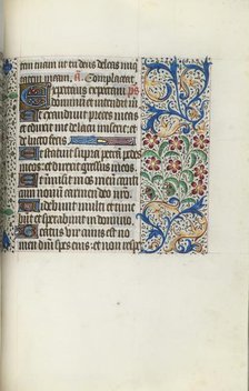 Book of Hours (Use of Rouen): fol. 125r, c. 1470. Creator: Master of the Geneva Latini (French, active Rouen, 1460-80).