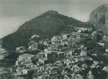 View of Capri with Monte Tiberio, Italy, 1927. Artist: Eugen Poppel.