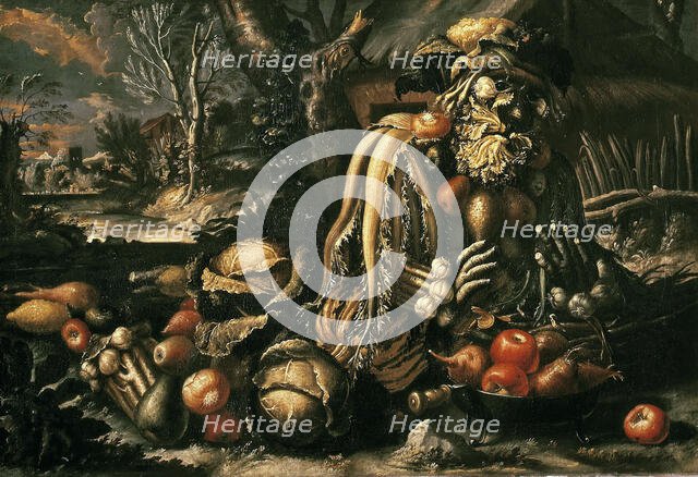 The Four Seasons: Winter, Between 1685 and 1695. Creator: Rasio, Antonio (active 1677-c. 1695).