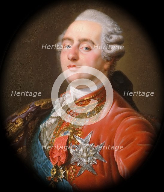 Portrait of the King Louis XVI (1754-1793). Artist: Callet, Antoine-François (1741–1823)