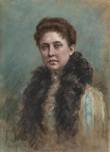 Duchess Margarete Sophie of Württemberg, Archduchess of Austria (1870-1902) , 1903. Creator: Wächter (Wächter-Spittler), Paula von (1860-1944).