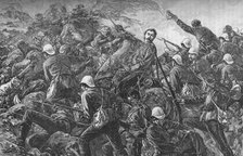 'Colonel Galbraith at the Battle of Maiwand', c1880. Artist: Unknown.