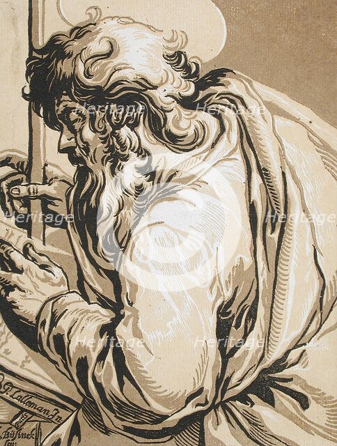 Saint Matthew, between 1620 and 1630. Creator: Ludolph Busing.