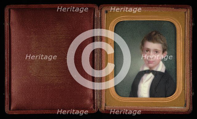 Robert Edwards Carter Stearns, ca. 1840. Creator: Sarah C. Frothingham.