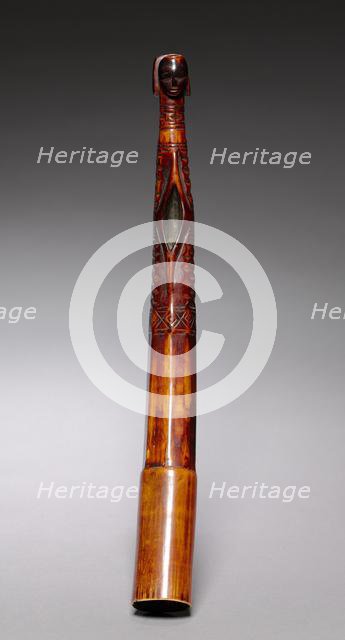 Side-Blown Trumpet, late 1800s. Creator: Unknown.