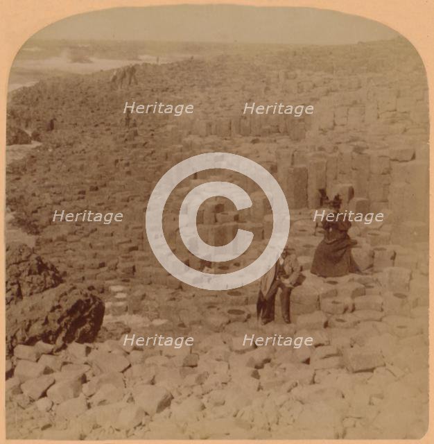 'Wonderful Giant's Causeway, County Antrim, Ireland', 1899. Creator: Underwood & Underwood.