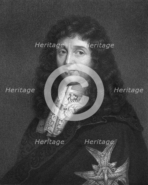 Jean-Baptiste Colbert, 17th century French statesman, (1836).Artist: W Holl