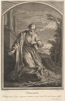 Saint Philippe, 1726. Creator: Michel Aubert.