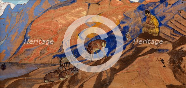 Commands of the Teacher, 1927. Artist: Roerich, Nicholas (1874-1947)