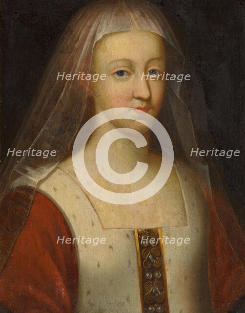 Portrait of Agnès Sorel (1422-1450), Early 17th cen.. Creator: Anonymous.