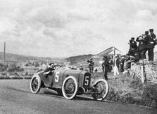 1914 Peugeot driven by Boillot at 1914 French Grand Prix. Creator: Unknown.