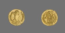 Solidus (Coin) of Honorius, 405. Creator: Unknown.