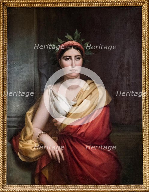 Portrait of the opera singer Giuditta Pasta (1798-1865), 1831-1833. Creator: Gérard, François Pascal Simon (1770-1837).