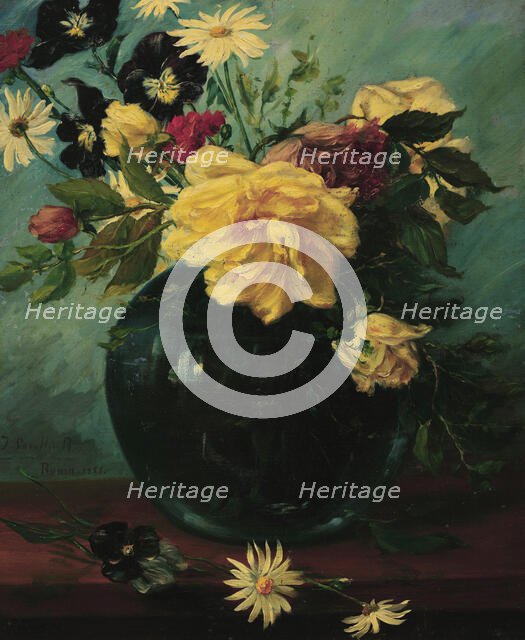 Flowers, 1888. Creator: Sorolla y Bastida, Joaquín (1863-1923).