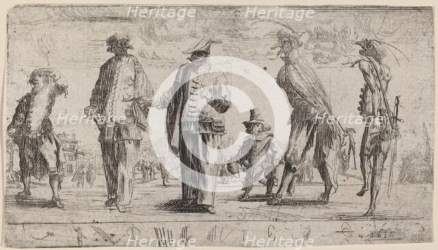 Pantaloons, 1632. Creator: Stefano della Bella.