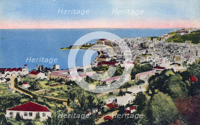 The Bay of Algiers, Algiers, Algeria, early 20th century. Artist: Unknown