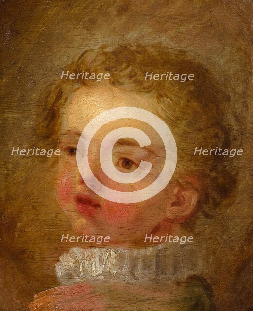 Portrait of Prince Octavius of Great Britain (1779-1783). Creator: Greuze, Jean-Baptiste (1725-1805).
