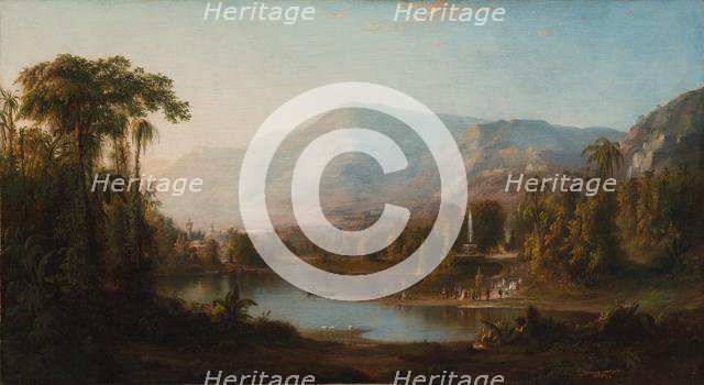 Vale of Kashmir, 1867. Creator: Robert S. Duncanson (American, 1821-1872).