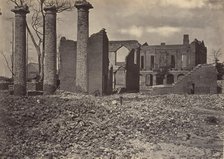 Ruins in Columbia, South Carolina No. 2, 1860s. Creator: George N. Barnard.
