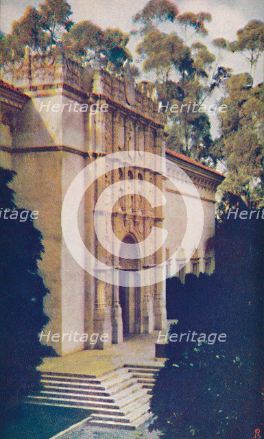 'Right Wing of Fine Arts Gallery', c1935. Artist: Unknown.