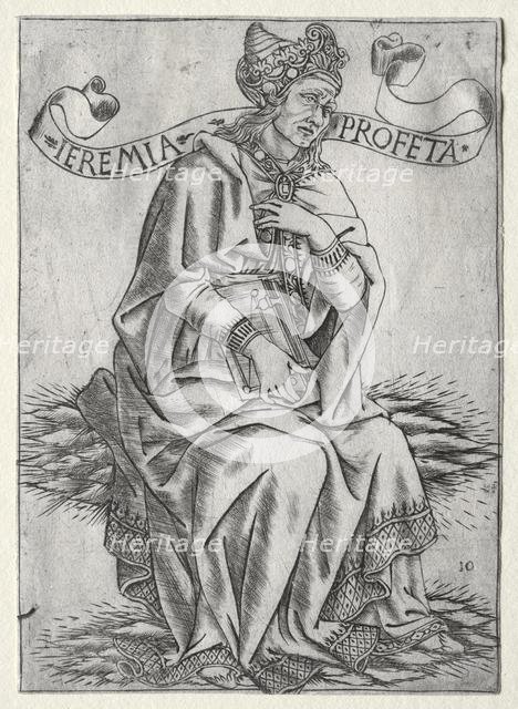 The Prophets: Jeremiah, c. 1470-75. Creator: Baccio Baldini (Italian, c. 1436-1487).