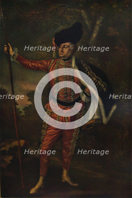 'David Garrick as Tancred', (1938). Artist: Thomas Worlidge.