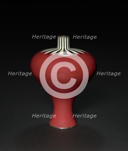 Jar in Baluster Form, 1800s-1990s. Creator: Unknown.