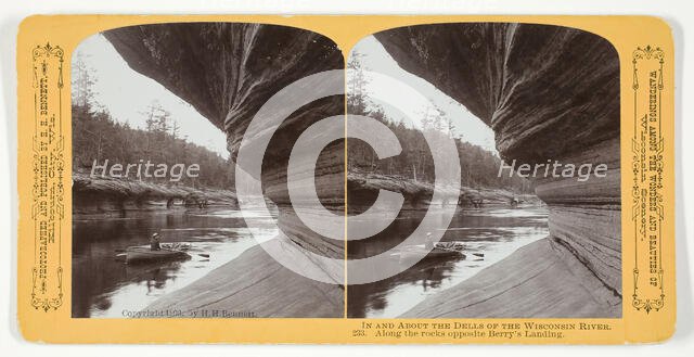 Along the Rocks Opposite Berry's Landing, 1903. Creator: Henry Hamilton Bennett.