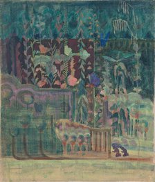 Fantasy, 1908. Creator: Ciurlionis, Mikalojus Konstantinas (1875-1911).
