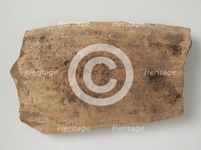 Ostrakon, Coptic, 4th-7th century. Creator: Unknown.