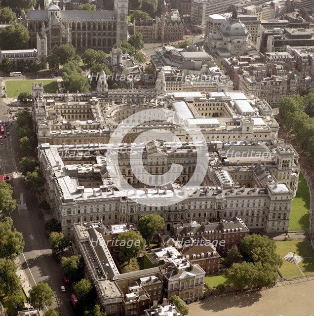 Foreign Office and Treasury, Whitehall, London, 2002 Artist: EH/RCHME staff photographer