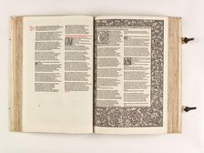 The Kelmscott Chaucer - The Works of Geoffrey Chaucer Now Newly Imprinted, 1896. Creator: Sir Edward Coley Burne-Jones.