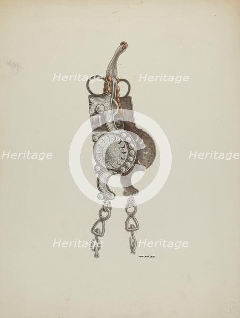 Bit, c. 1939. Creator: Randolph F Miller.