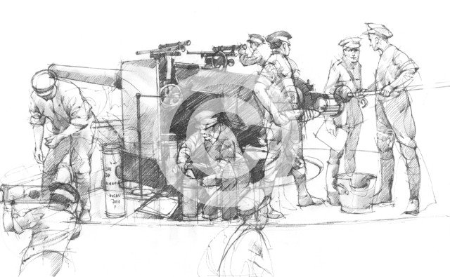 Pendennis Castle, c1911, (c1990-2010) Artist: Ivan Lapper.