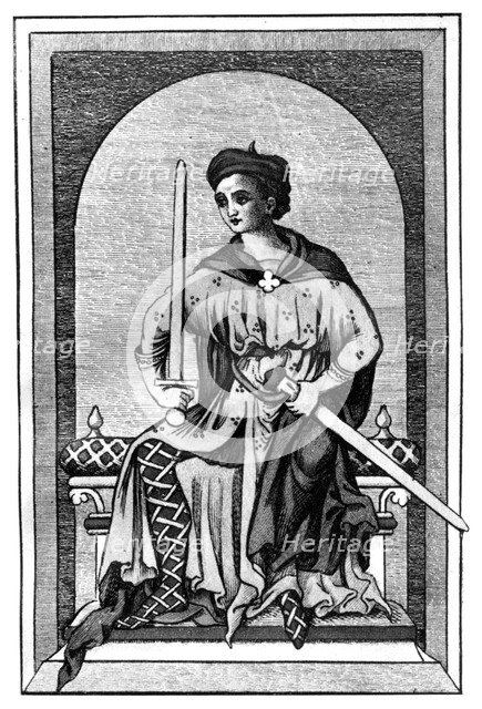 Nobleman, 13th century, (1910). Artist: Unknown