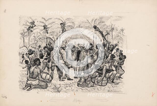 Stories in the wilderness - 8, 1939-1940. Creator: Arnold Peter Weisz-Kubincan.