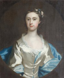 Portrait of a Woman, 1745. Creator: Joseph Highmore.