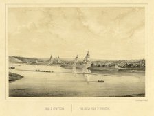 View of the City of Irkutsk, 1856. Creator: Ivan Dem'ianovich Bulychev.