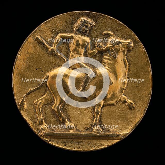 A Youth Riding on a Bull. Creator: Pseudo Melioli.