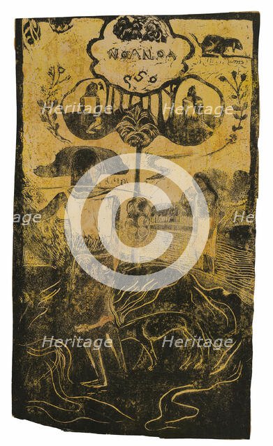 Noa Noa (Fragrant), from the Noa Noa Suite, 1893/94. Creator: Paul Gauguin.