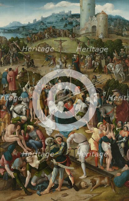 Calvary, c.1520. Creator: Pseudo-Jan Wellens de Cock.