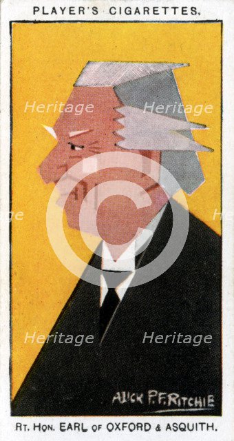 Herbert Henry Asquith, 1st Earl of Oxford and Asquith, British Prime Minister, 1926.Artist: Alick P F Ritchie