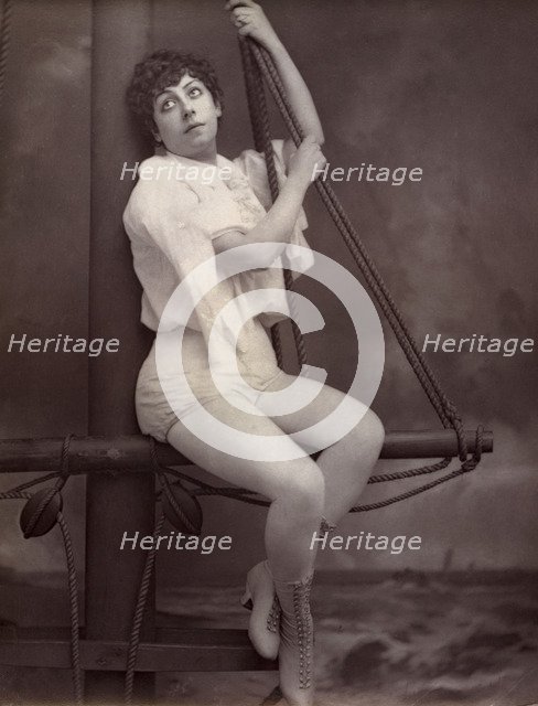 Fannie Leslie, British singer and actress, 1882. Artist: Unknown