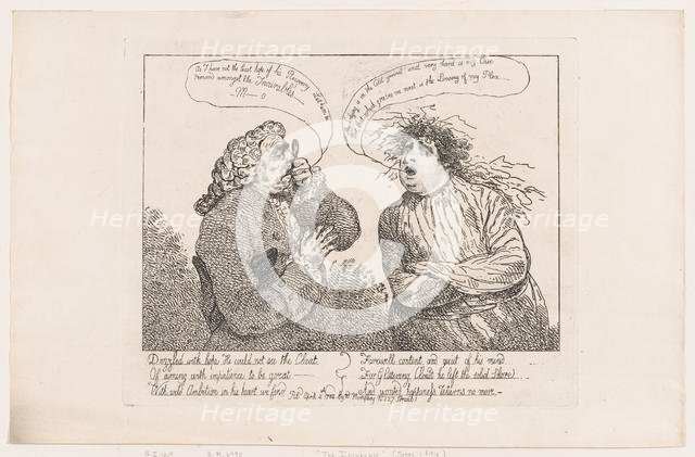 The Incurable, April 4, 1784., April 4, 1784. Creator: Thomas Rowlandson.