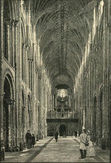 'The Nave, Norwich Cathedral', 1898. Creator: Unknown.