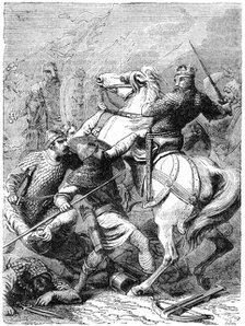 King Stephen taken prisoner, 1141. Artist: Unknown